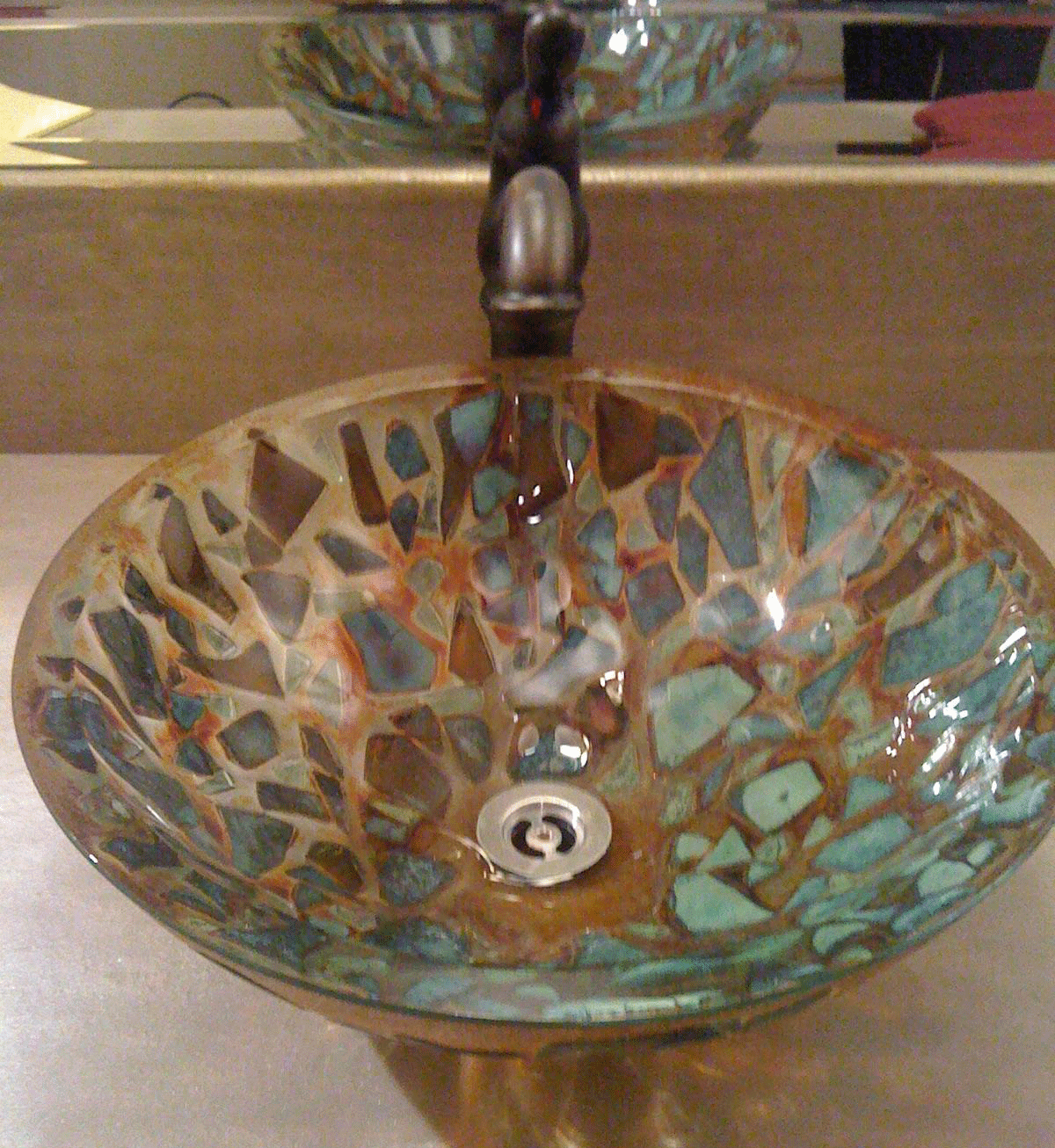 Teal Sink